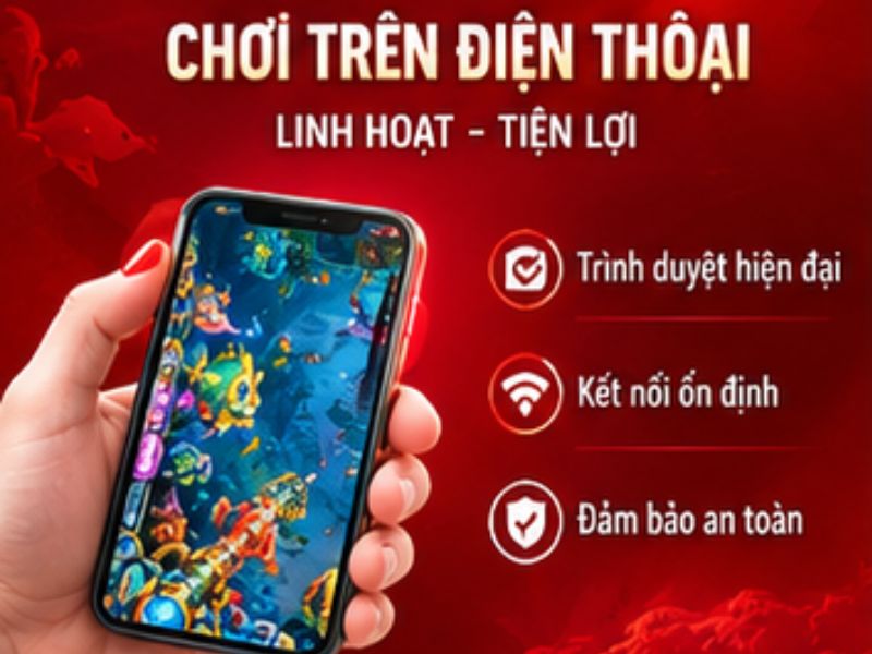 Bắn Cá H5 33WIN có thể chơi trên điện thoại không