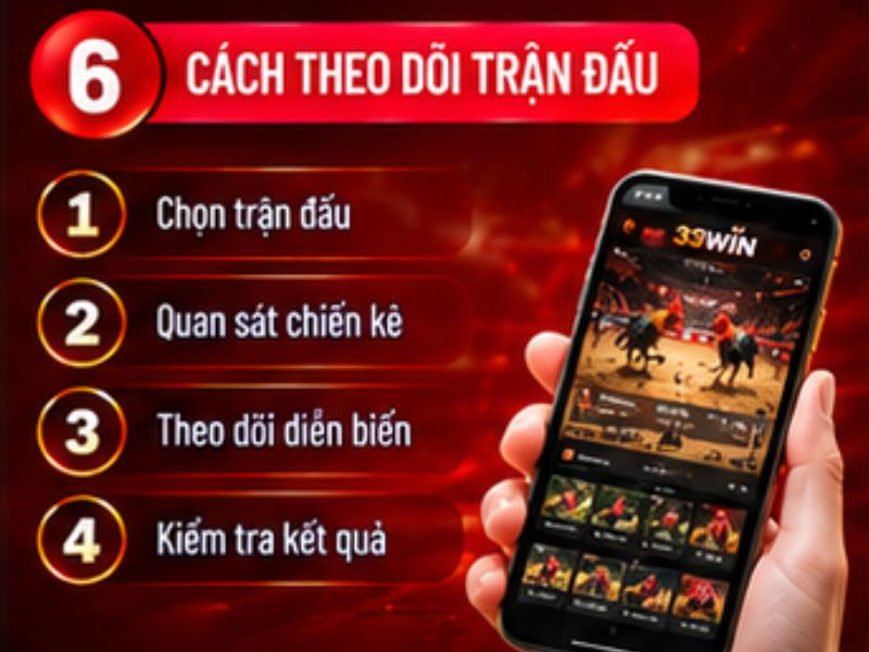 Cách theo dõi một trận đá gà tre 33WIN