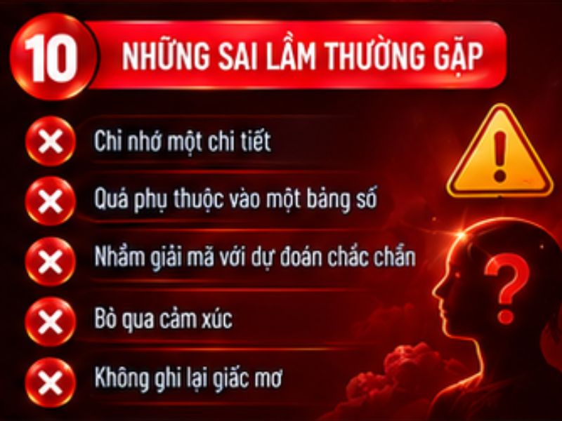 Những sai lầm thường gặp khi tra cứu sổ mơ