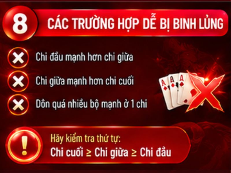 Những trường hợp dễ bị binh lủng